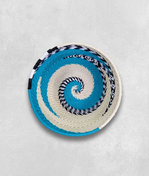 telephone wire basket small african style 1
