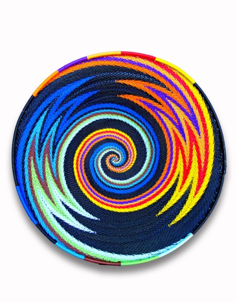 telephone wire bowl 6 african township 144
