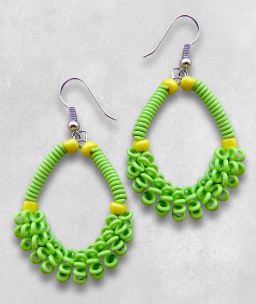 traditional african earrings shalati1