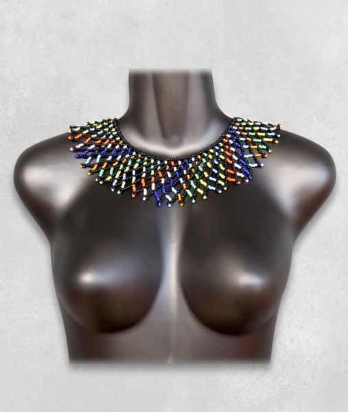 traditional zulu lace necklace small