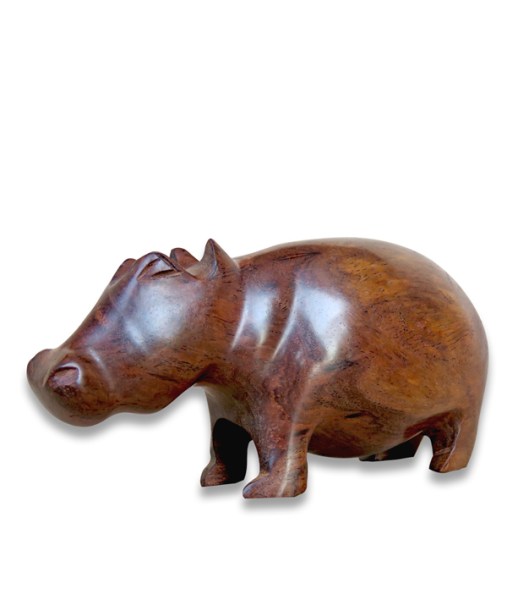 Hippo Wood Carving