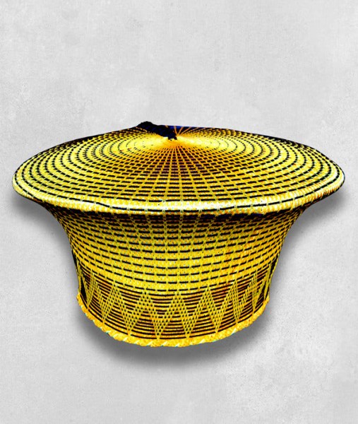 Zulu Hat Yellow Black