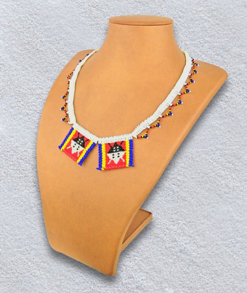 Zulu Love Letter Beaded Necklace