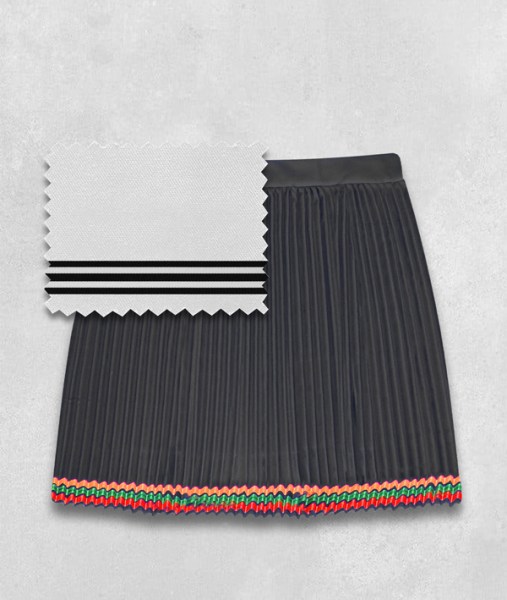 WHITE Zulu Skirt Adult Medium