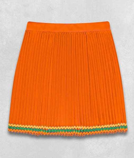 Zulu Skirt Adult Orange Large