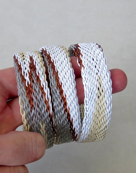zulu telephone wire bangles medium savannah 1