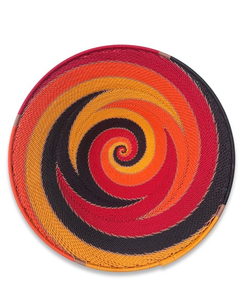 Telephone Wire Bowls Large African Sunset